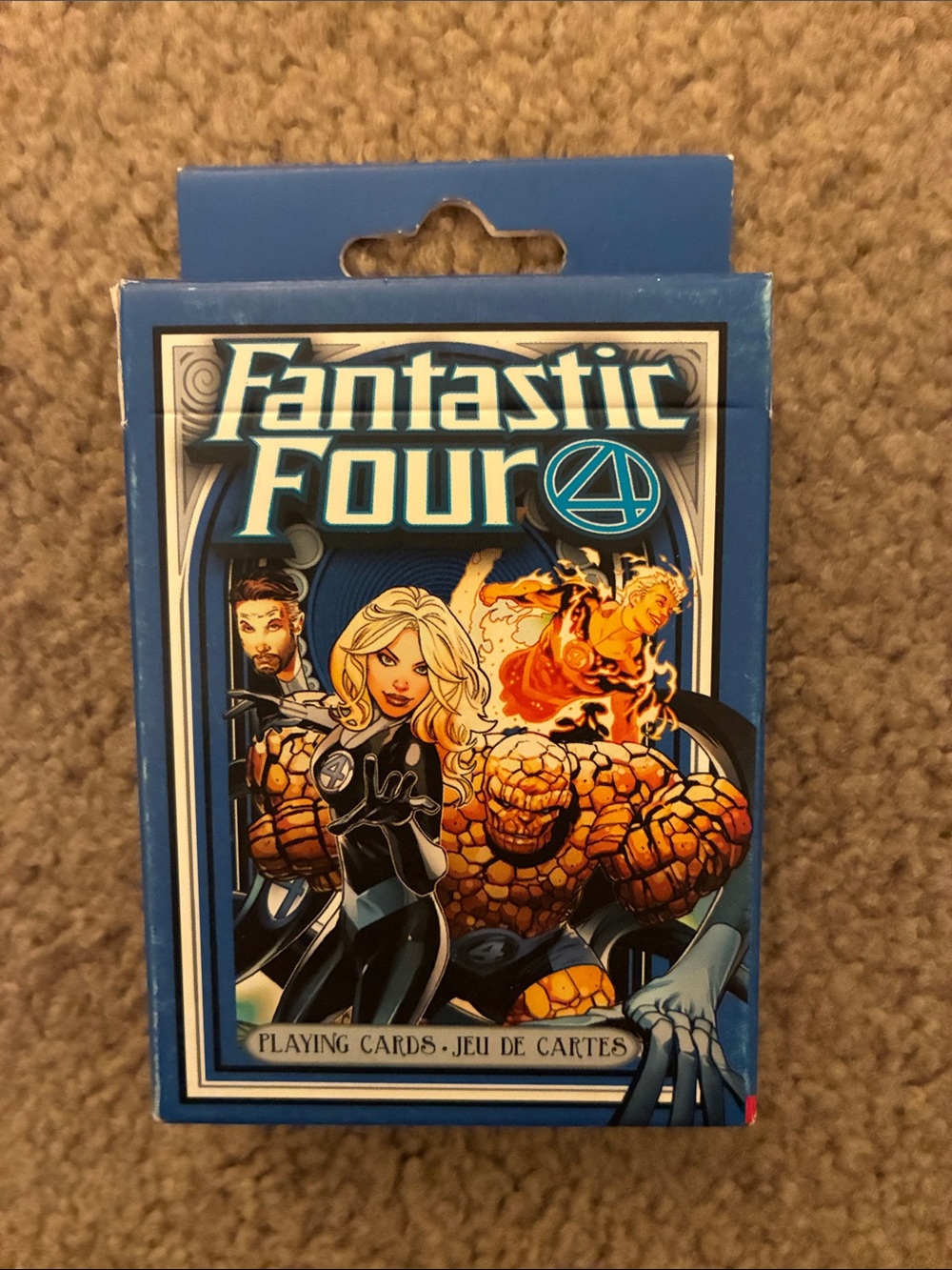 Marvel Fantastic Four Playing Cards